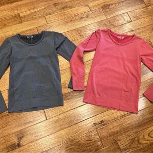 ZYIA Red Heather & Dark Gray
Performance long sleeve tops